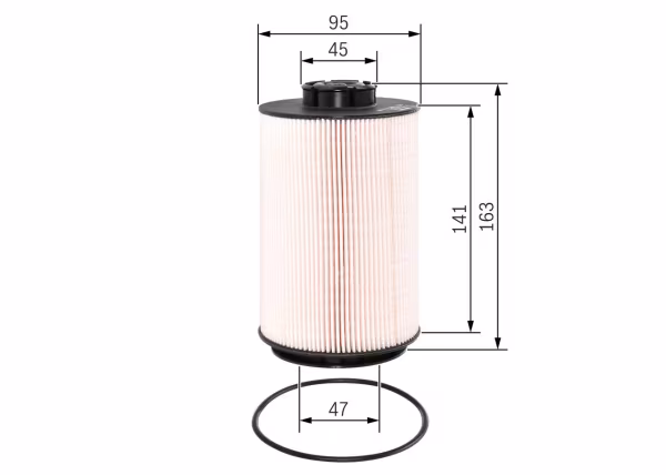 BOSCH Filtro carburante