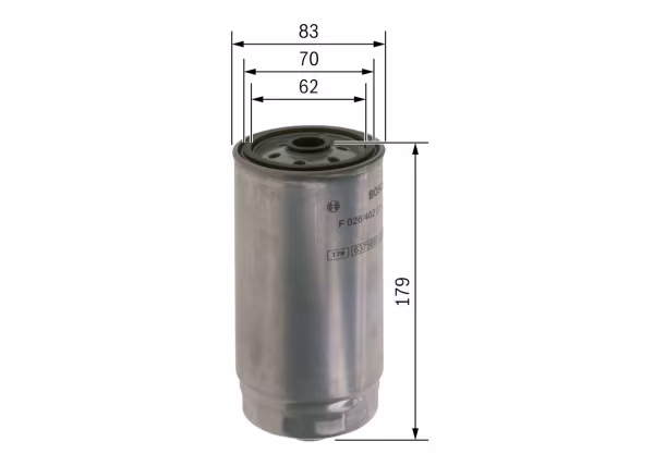 BOSCH Filtro carburante