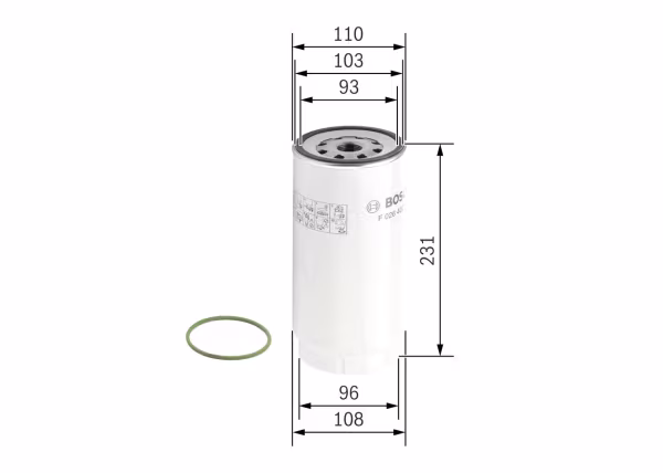 BOSCH Filtro carburante