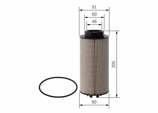 BOSCH Filtro carburante
