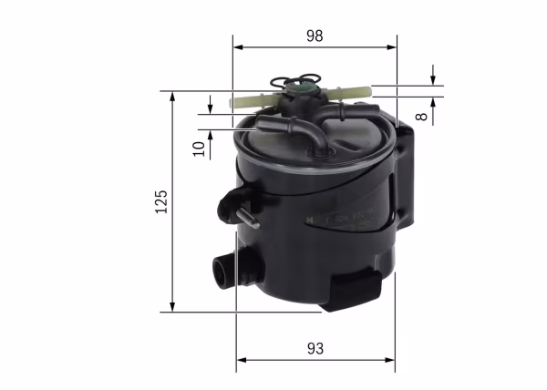 BOSCH Filtro carburante