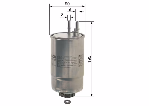 BOSCH Filtro carburante