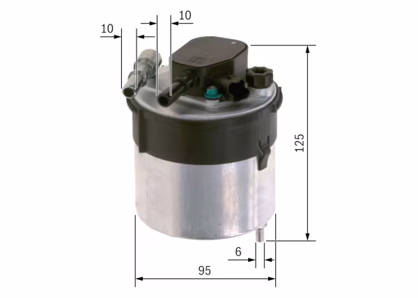BOSCH Filtro carburante
