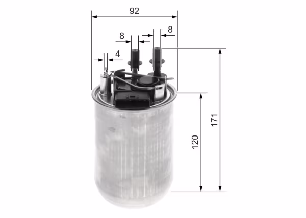 BOSCH Filtro carburante