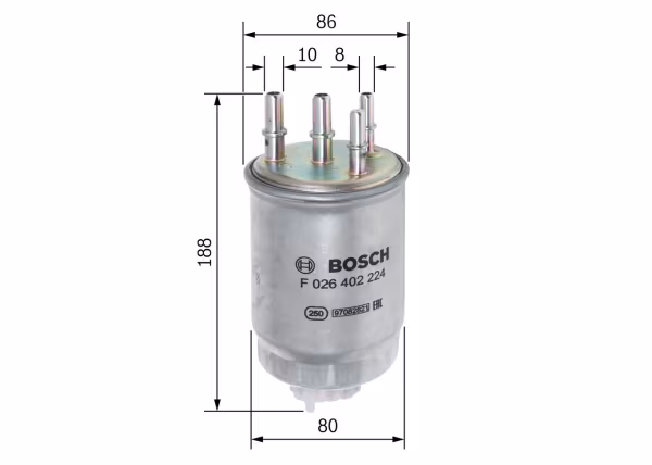 BOSCH Filtro carburante