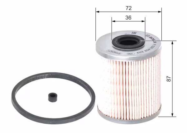 BOSCH Filtro carburante