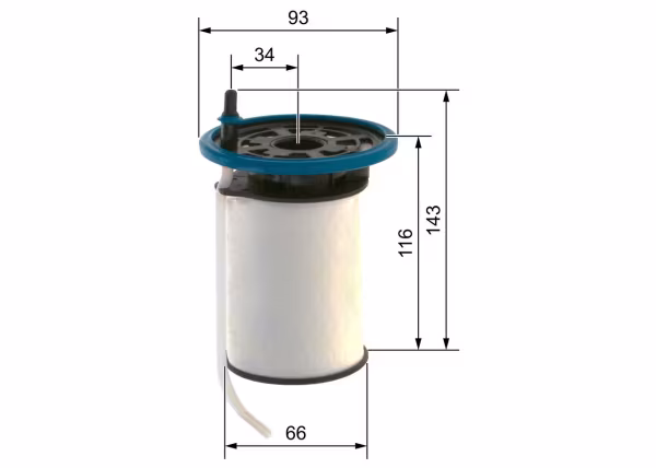 BOSCH Filtro carburante
