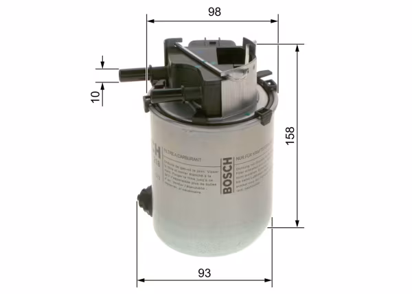 BOSCH Filtro carburante