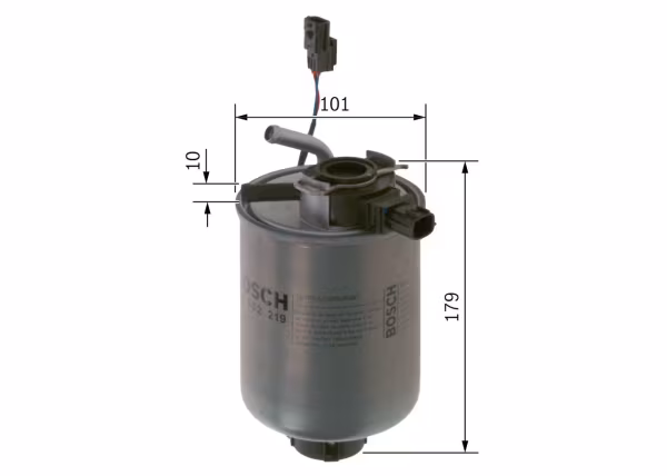 BOSCH Filtro carburante