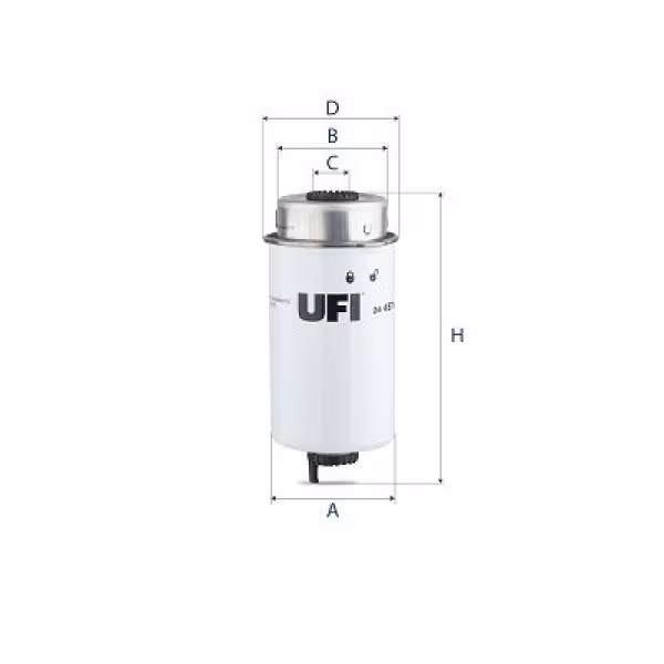UFI Filtro carburante