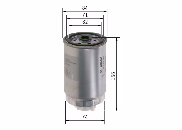 BOSCH Filtro carburante