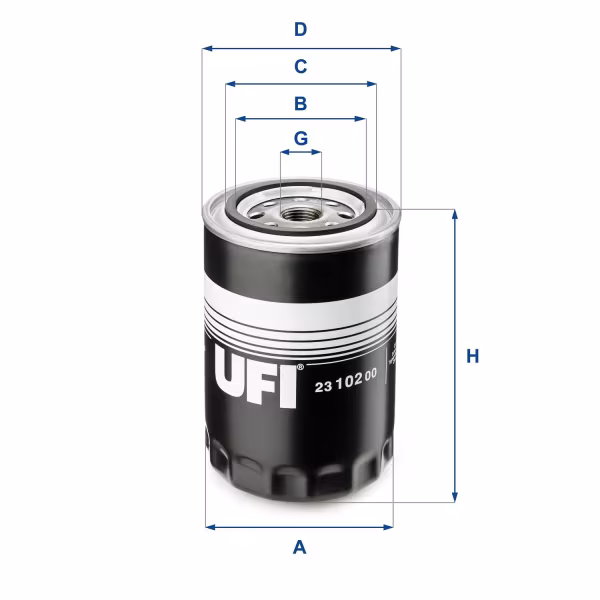 UFI Filtro olio