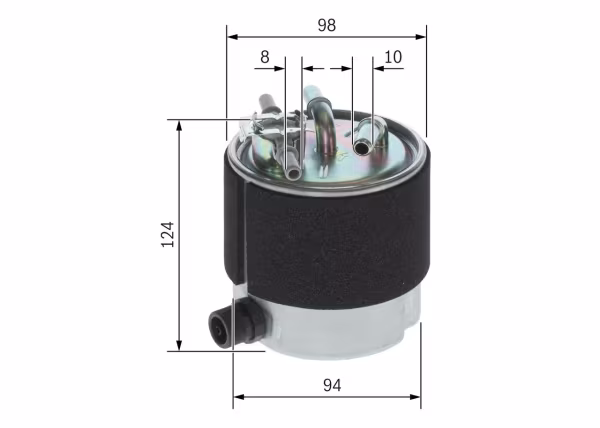 BOSCH Filtro carburante
