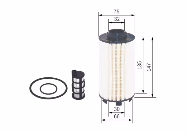 BOSCH Filtro carburante
