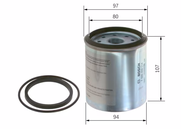 BOSCH Filtro carburante