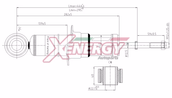 AP XENERGY Ammortizzatore