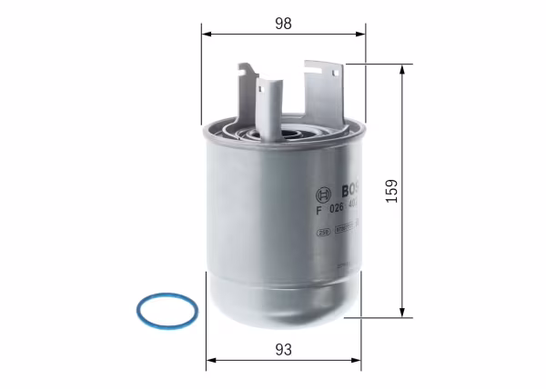 BOSCH Filtro carburante