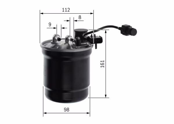 BOSCH Filtro carburante