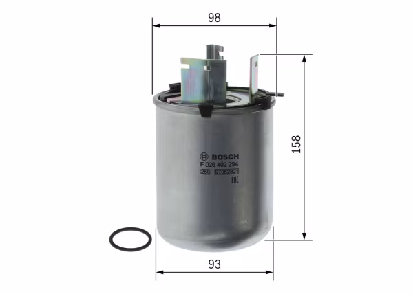 BOSCH Filtro carburante