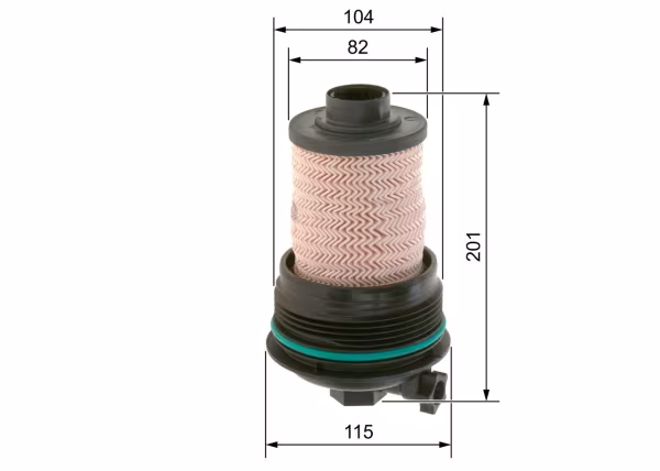 BOSCH Filtro carburante