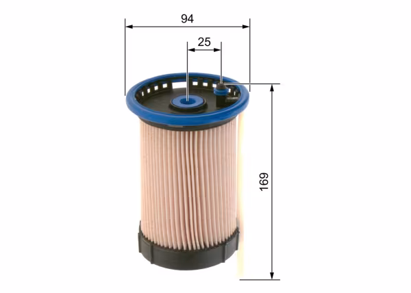 BOSCH Filtro carburante