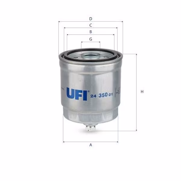 UFI Filtro carburante