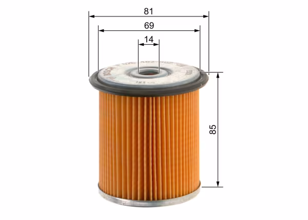 BOSCH Filtro carburante