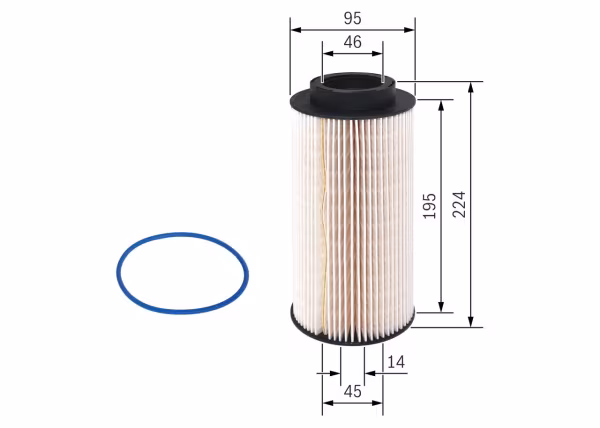 BOSCH Filtro carburante