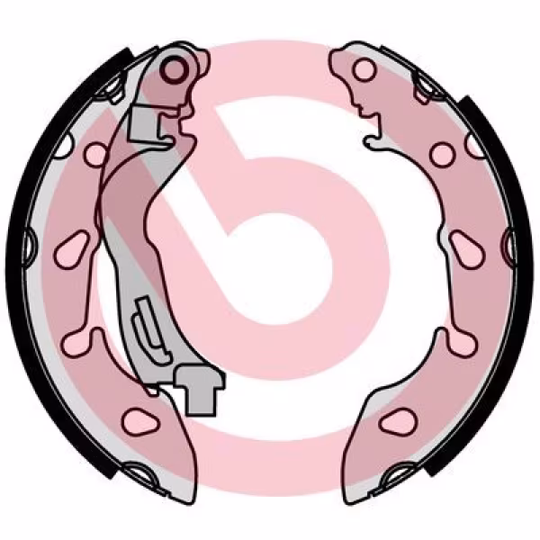 BREMBO Kit ganasce freno