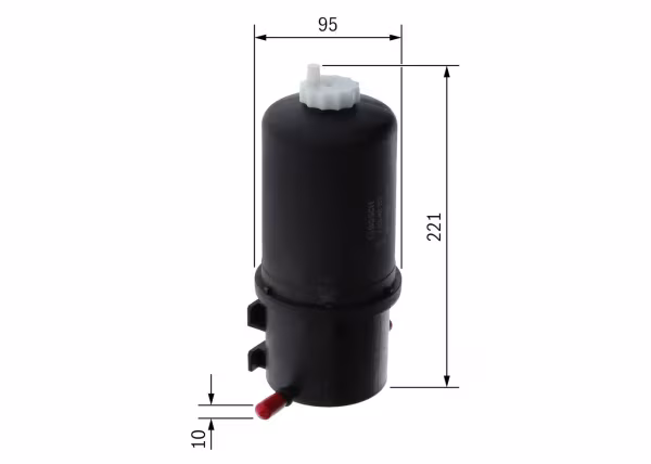 BOSCH Filtro carburante