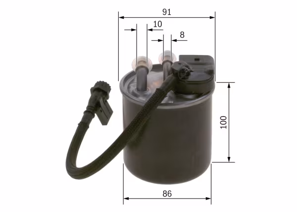 BOSCH Filtro carburante