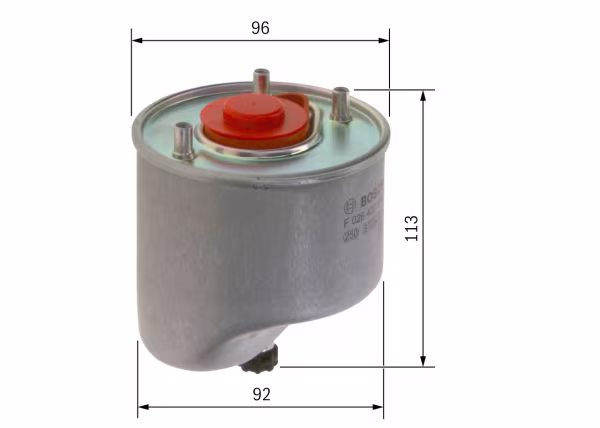 BOSCH Filtro carburante