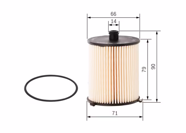 BOSCH Filtro carburante