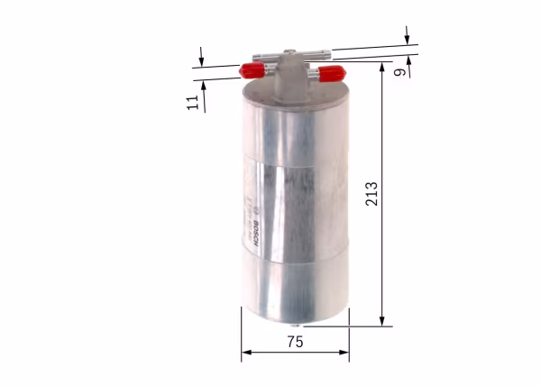 BOSCH Filtro carburante