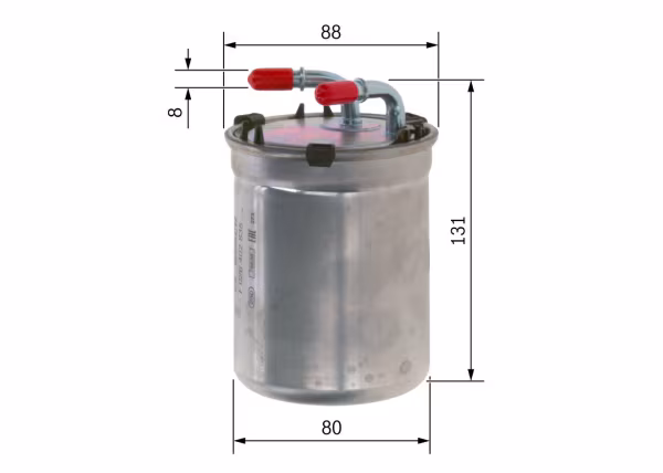 BOSCH Filtro carburante