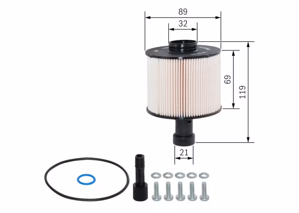 BOSCH Filtro carburante