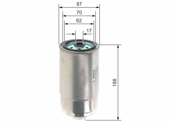 BOSCH Filtro carburante