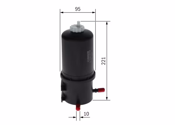 BOSCH Filtro carburante