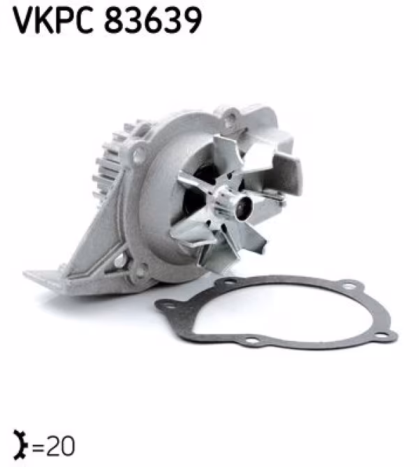 SKF Pompa dell’acqua, raffreddamento motore
