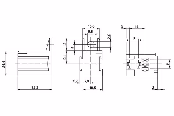 BOSCH Zoccolo relè