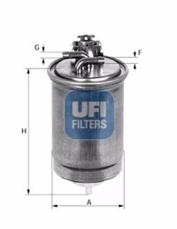 UFI Filtro carburante