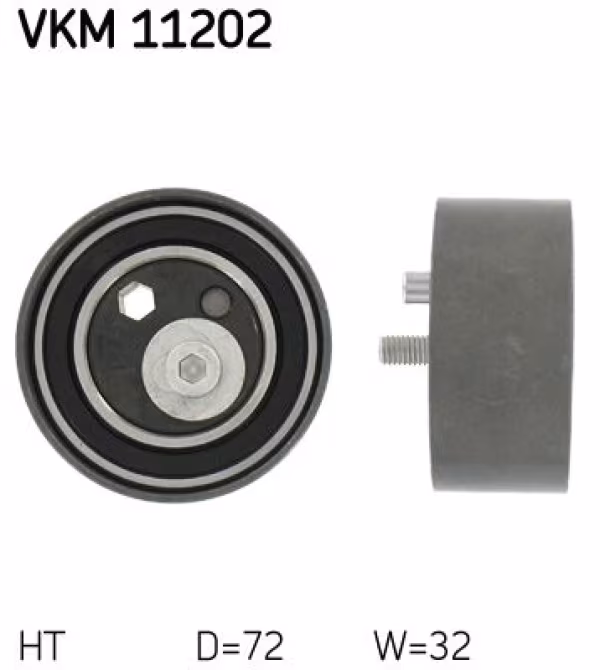SKF Rullo tenditore, Cinghia dentata