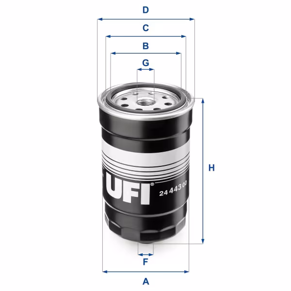UFI Filtro carburante