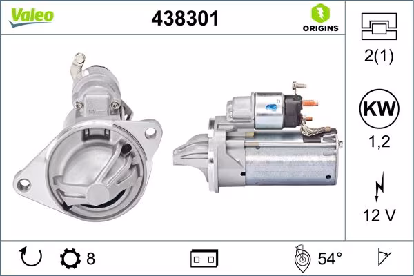VALEO Motorino d\'avviamento