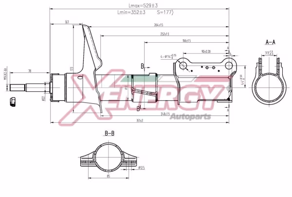 AP XENERGY Ammortizzatore