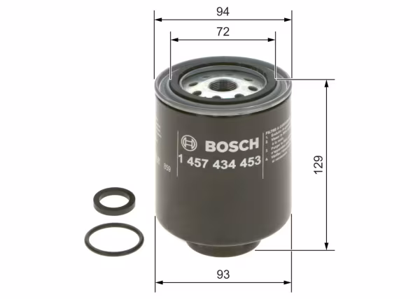 BOSCH Filtro carburante