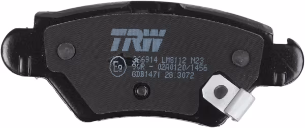 TRW Kit pastiglie freno, Freno a disco