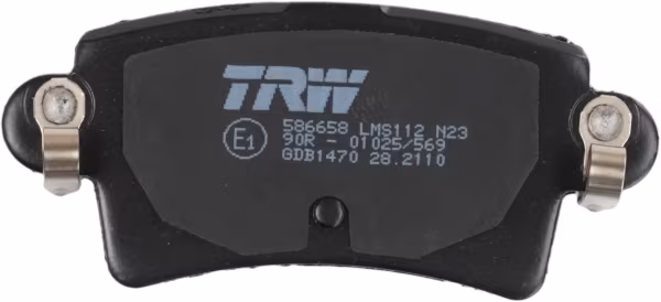 TRW Kit pastiglie freno, Freno a disco