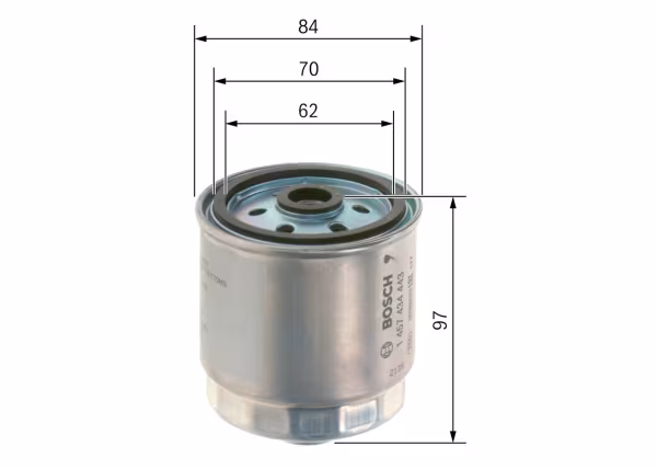 BOSCH Filtro carburante