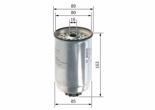 BOSCH Filtro carburante